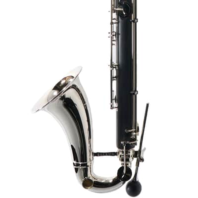 Backun 'Alpha' Intermediate Bass Clarinet with Nickel Plated Keys SN 24660 image 9