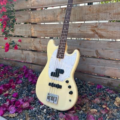 RARE Japanese Import Atelier Z Baby Z PJ4 - Custom Shop Mustang Bass - White image 3