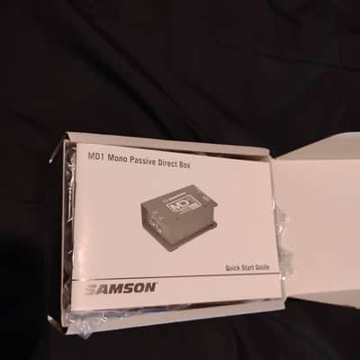 Samson MD1 S-Max Series Mono Passive Direct Box - DI box - Gray image 6