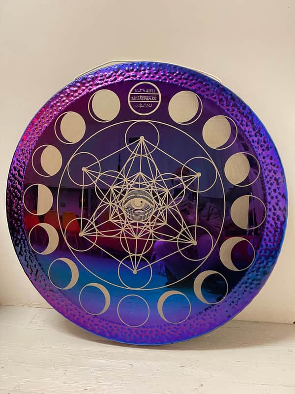 Gong 40" Anodised Nickel Steel, Metatron 2022 image 1