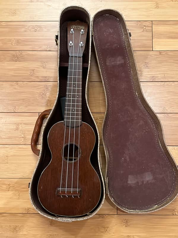 1950s Martin Style 1 Mahogany Soprano Ukulele image 1