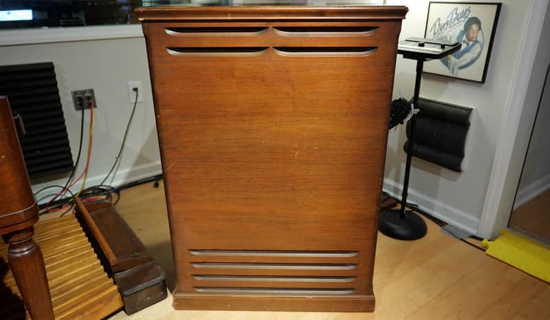 LESLIE 22H 2-SPEED 1962 - MAHOGANY image 1