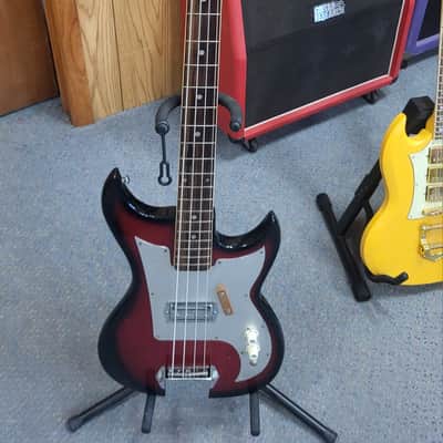 1965 Teisco Kimberly bass Kimberly 1965 - Sunburst image 1