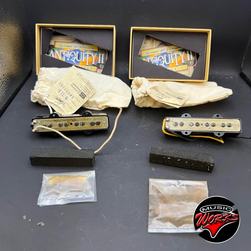Seymour Duncan Antiquity Ii Jive Jazz Bass Set Br ID Ge+ Neck