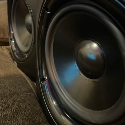 JBL LSR308 8" 2-Way Powered Studio Monitor (Pair) 2010s - Black image 3
