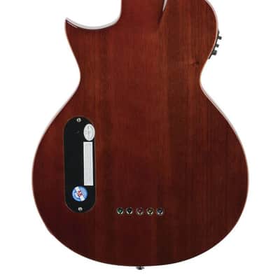 ESP LTD TL-5 Thinline 5-String Acoustic Electric Bass Guitar Natural image 6