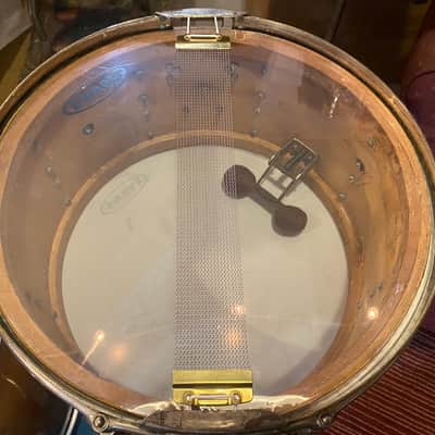 Slingerland 1940s, “Hollywood Ace” 7”x14” Radio King, Black Diamond Pearl - Awesome Solid 1-Ply ~Maple Shell~ image 11