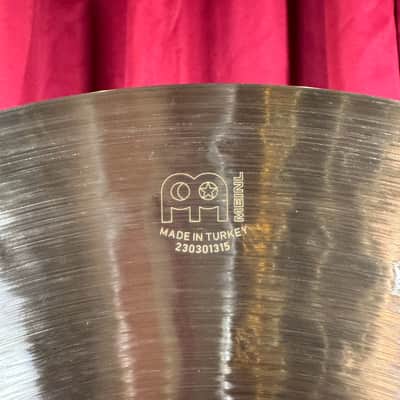 20" Meinl Byzance Foundry Reserve Ride Cymbal 2135g *Video Demo* image 8