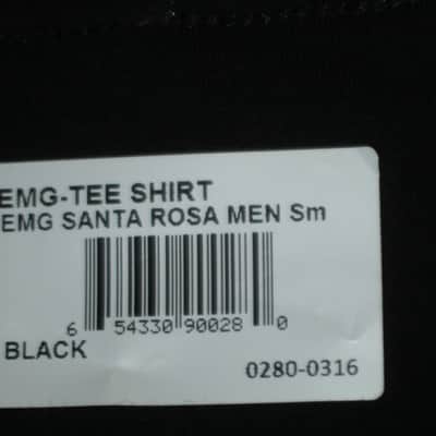 new A+ (with product label) genuine EMG Santa Rosa T-Shirt Men's Small, 100% Combed Cotton, Short Sleeve (It visibly a lot smaller than a typical Men's Size Small shirt. Please refer to the measurements that I have provided in description) image 2