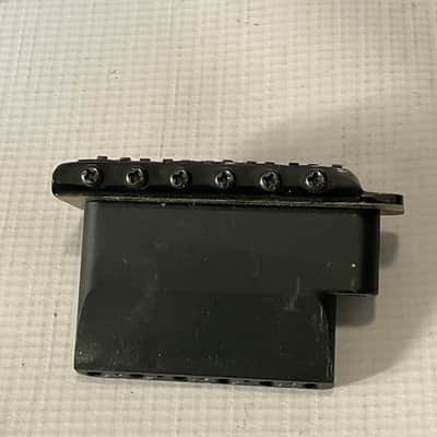 1980's Charvel Jackson Model 1 Black Gotoh G105 6 Post Tremolo Bridge image 7