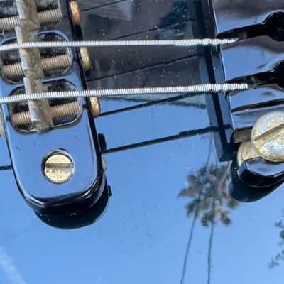 Aria Pro II TA Black ‘N’ Gold Vintage Semi-Hollow Electric Guitar, Early 1980s, Made in Japan image 5