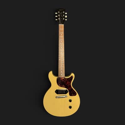 Gibson Custom Shop Les Paul Junior 1958 Doublecut Reissue VOS 2019 - TV Yellow - VIDEO image 2