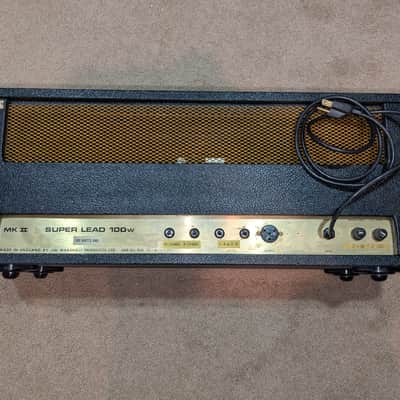 Marshall JMP 1959 Super Lead 2-Channel 100-Watt Guitar Amp Head 1967 - 1975 - Black image 18