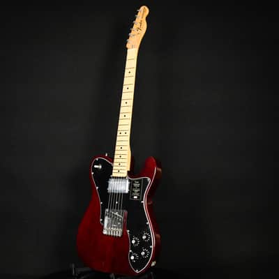 Fender American Vintage II 1977 Telecaster Custom Maple Fingerboard Wine (VS221451) image 5
