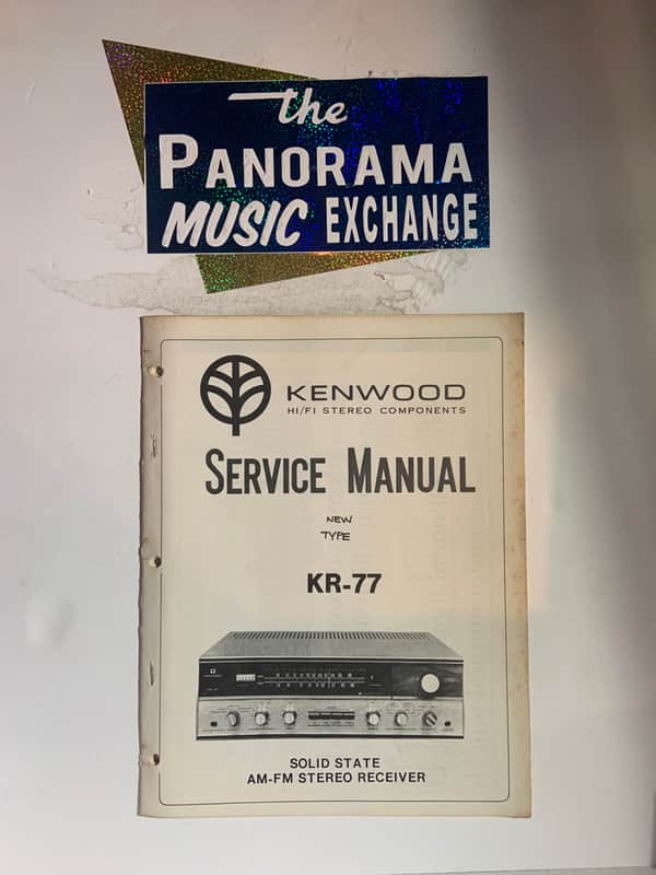 Kenwood Service Manual KR-77 1970 image 1