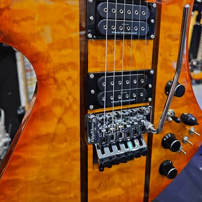 B.C. Rich Mockingbird Legecy ST w/ Floyd Rose 2026 - Honey Burst image 3