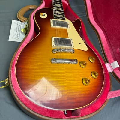 Gibson Custom Shop 60th Anniversary '60 Les Paul Standard Reissue Deep Cherry Sunburst #02002 image 3