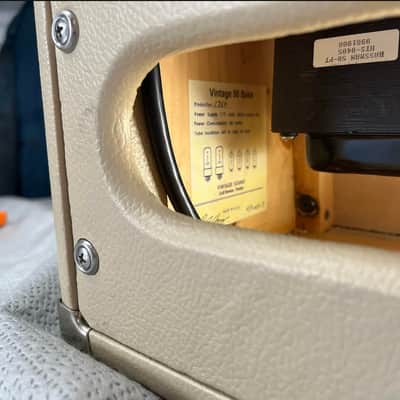 Vintage Sound Vintage 50 Bass 2019 - Blonde Tolex image 7