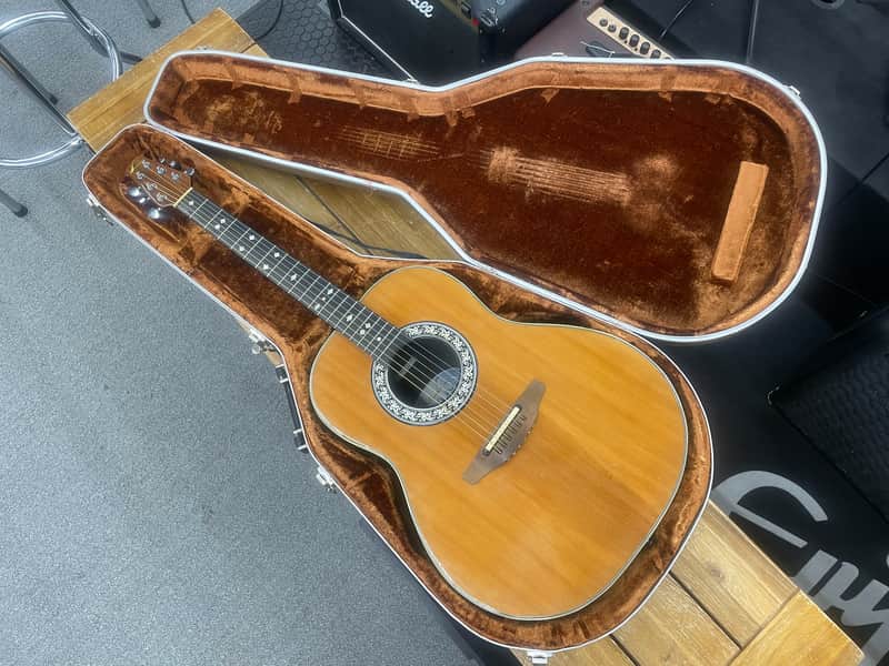 OVATION 1612 USA オベーションギター 1978 Ovation 1612 | Natural Finish W/OHSC – Imperial Vintage Guitars