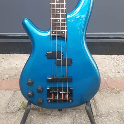 Ibanez SR800 Soundgear vintage 1991 Made in Japan left handed lefty Laser Blue image 1