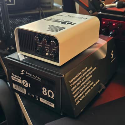 Two Notes Torpedo Captor X 8ohm Stereo Reactive Load Box / Attenuator 2020 - White image 7