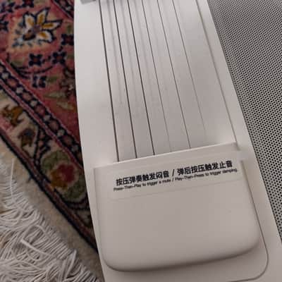 Enya Cyber-G  2026 - Smart Electric Guitar - White - Open Box image 4