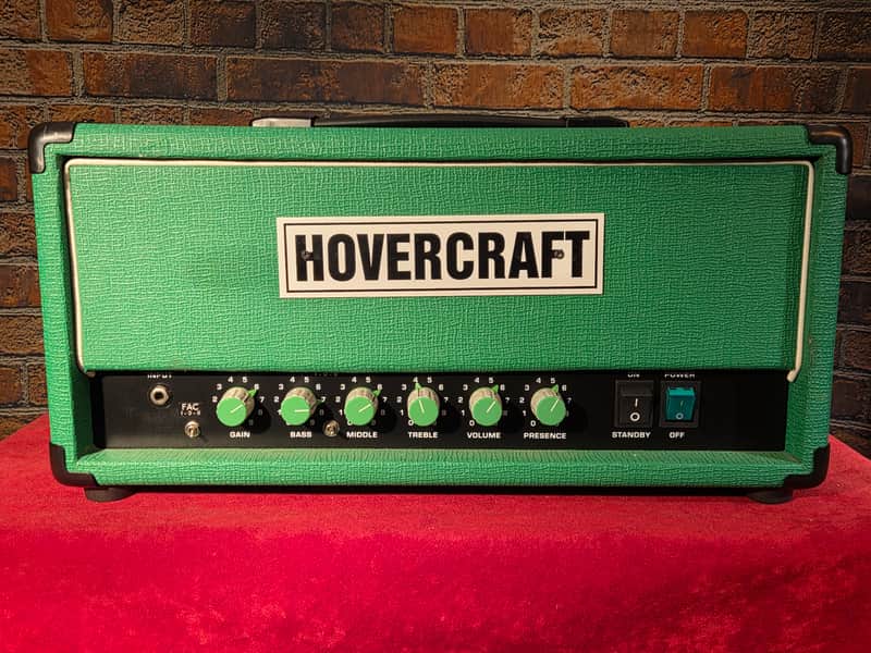 Hovercraft Dwarvenaut MK 1 20 Watt Guitar Head Green image 1