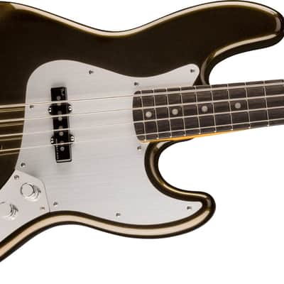 Fender American Ultra II Jazz Bass, Ebony Fingerboard, Texas Tea imagen 6