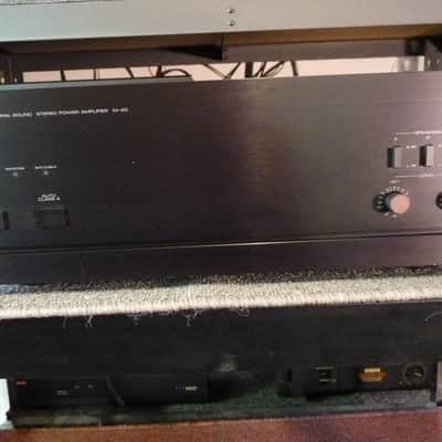Yamaha M-40 Power Amplifier - 120 Watts X 2 @ 8 Ohms - Serviced & Reconditioned - Big Power image 5