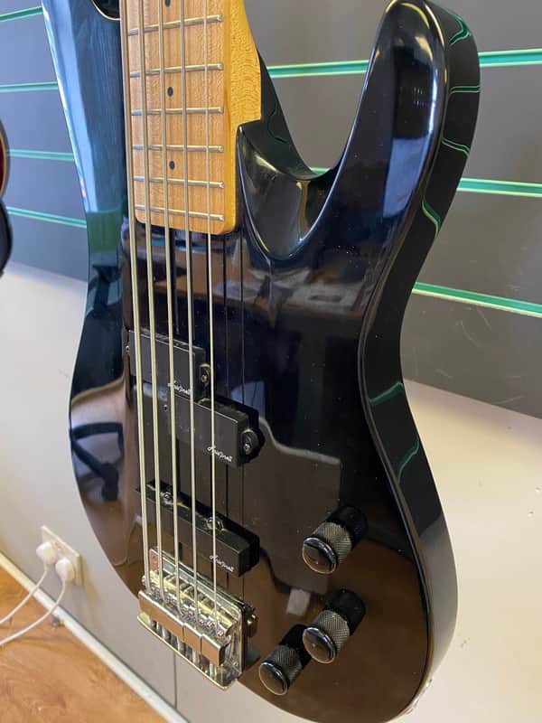 Aria Pro ii Magna Series 5-String 1999 Black Gloss Electric Bass