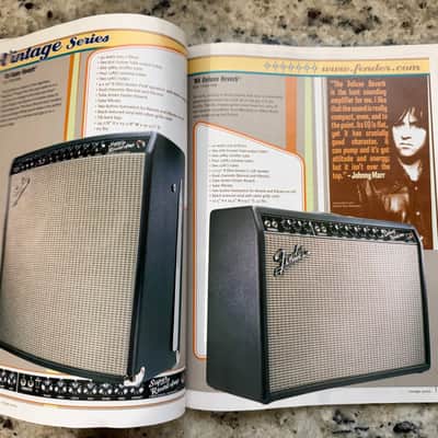 Fender Frontline 2004 catalog Stratocaster telecaster precision jazz bass jazz Master Jaguar twin reverb super BassMan image 15