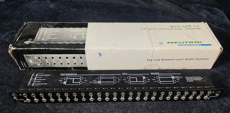Used Neutrik NYS-SPP-L1 Patchbay (B) image 1