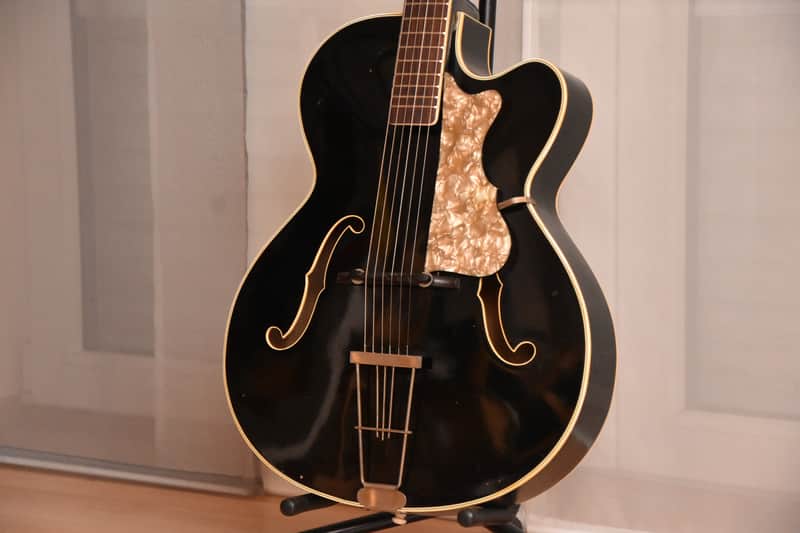 Höfner 458 – 1960 German Vintage Archtop Jazz Guitar / Gitarre image 1