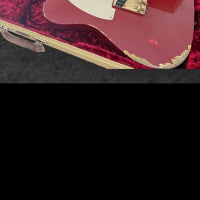 2015 Fender Custom shop 51 telecaster heavy relic aged cimarron red image 10
