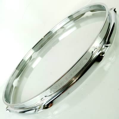 Pearl 13"8Lug Masterworks Super Hoop II 2.3mm Chrome-Steel Snare Drum Batter Rim image 1