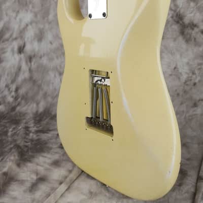 1966 Fender Stratocaster- Only Refin - Olympic White 3,3kg image 9