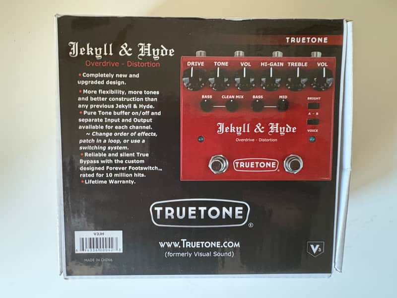 ギター TRUETONE Jekyll & Hyde Truetone Jekyll & Hyde Overdrive & Distortion V3 | Reverb