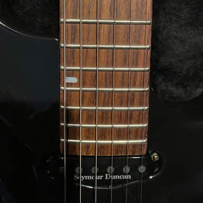MJ Guitar Mirage Custom - Gloss Tuxedo Black image 4