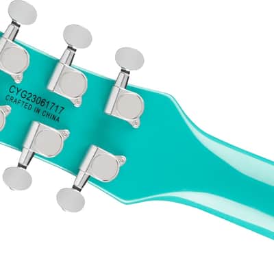 Gretsch - G5232T Electromatic® Double Jet™ FT - Electric Guitar w/ Bigsby® - Laurel Fingerboard - Caicos Green image 4