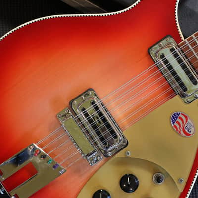 Minty! 2016 Rickenbacker 660/12 12-String Electric Guitar FireGlo + OHSC image 5