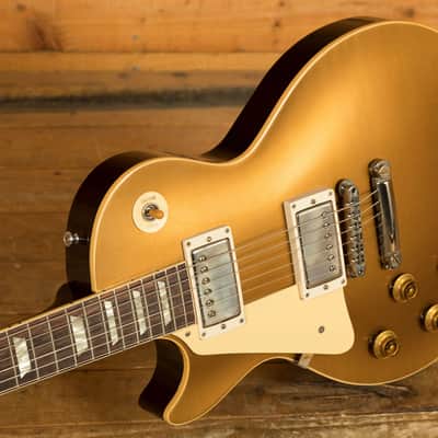 Gibson Custom 1957 Les Paul Goldtop Darkback Reissue | Double Gold - VOS *Left-Handed* image 5