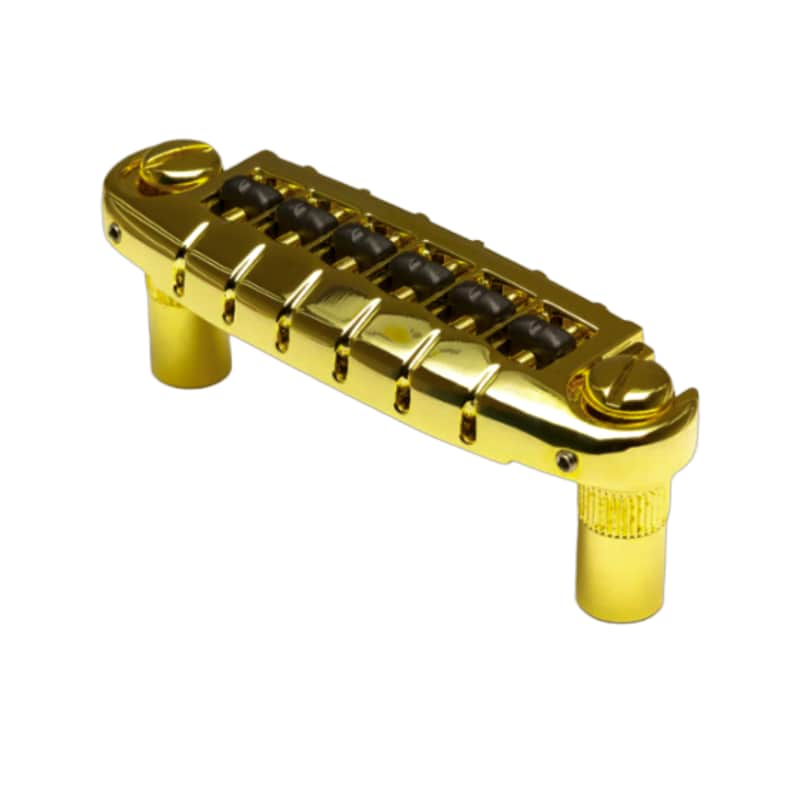 Graph Tech GOLD WRAPAROUND ResoMax NW2 Bridge for PRS STYLE Replacement -8593-GO image 1