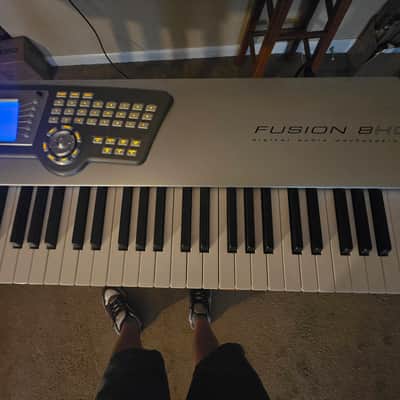 Alesis Fusion 8HD 88-Key Workstation 2000s - Silver image 4