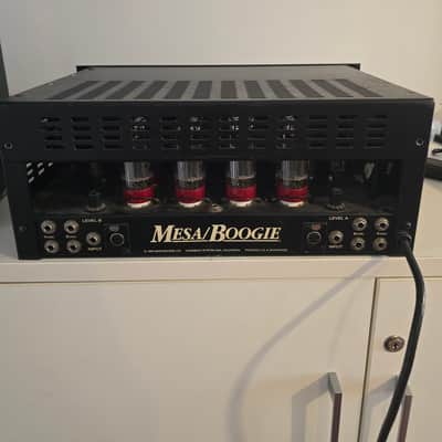 Mesa Boogie Strategy 400 2-Channel 200-Watt Power Amplifier 1980s Black image 5