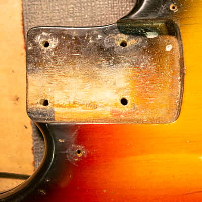 1971 Fender Precision Bass “B” Nut Width Tobacco Sunburst w/ Vintage DiMarzio Pickup, OG Hard Case image 14