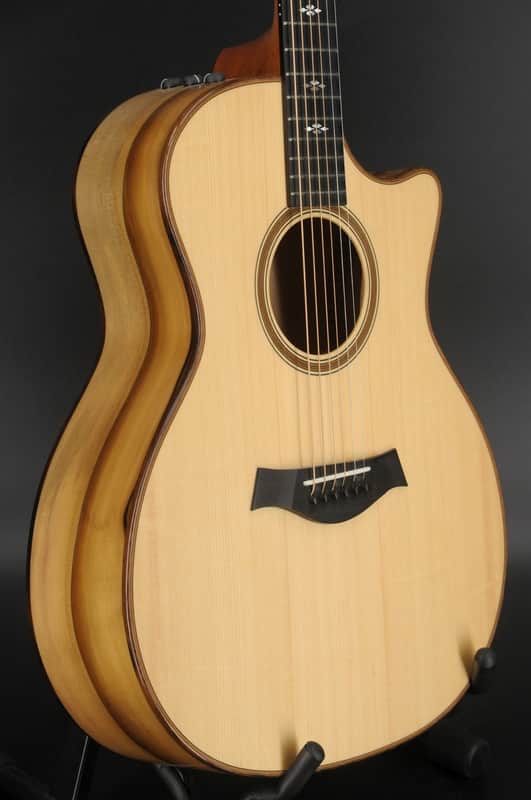 Taylor 714ce Ltd Lutz Spruce / Blackheart Sassafras | Reverb