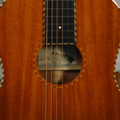 Weissenborn Lap Steel Guitar - Hawaii - Kaka'ako Instruments - Solid Mahogany image 2