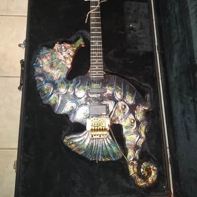 Juicy Guitars Sea Horse "New Jersey" 2021 Black Sparkling Gloss image 2