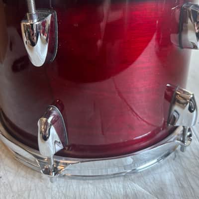 Used Yamaha Stage Custom Cranberry Red 10x7 Tom - Excellent Condition image 3
