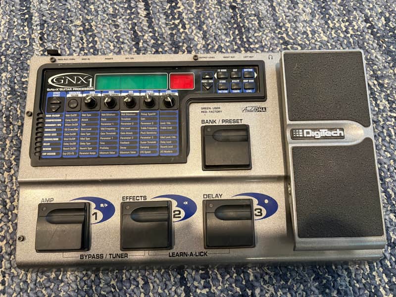 DigiTech GNX1 Multi-Effects Workstation 2000s - Silver image 1